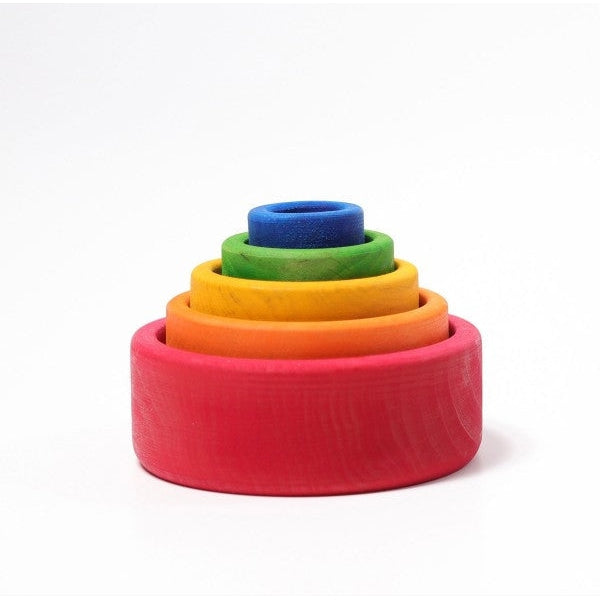 Grimm's Set of Bowls Red