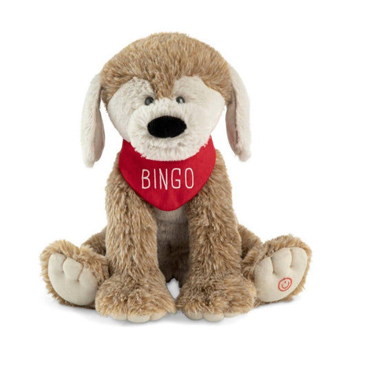 Barnyard Mechanical Bingo Dog In Brown