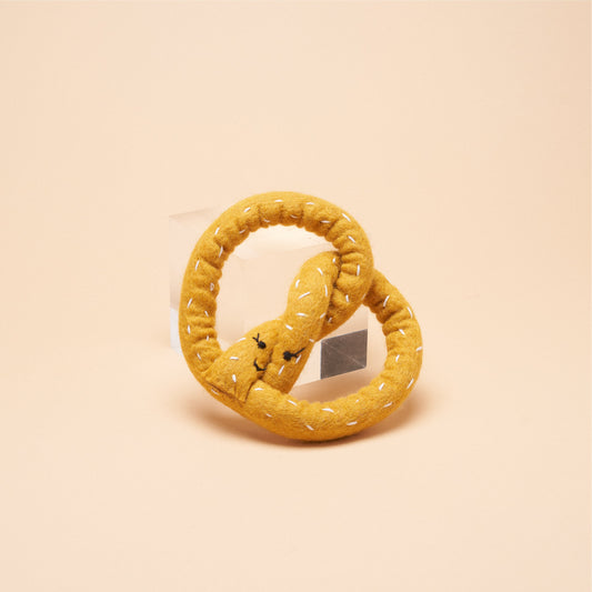 Handrolled Pretzel Toy