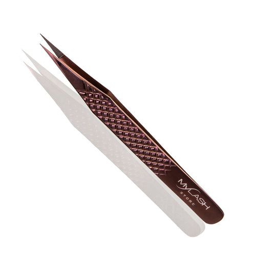 Deep Rose Gold Lash Tweezers - Straight (LIMITED EDITION)