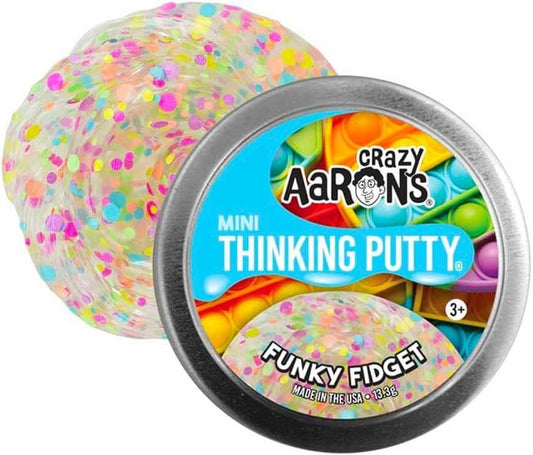Crazy Aaron's Mini Tin Funky Fidget Thinking Putty