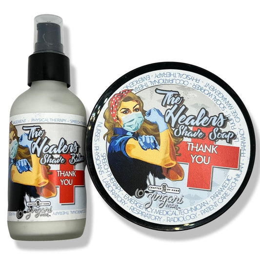 The Healers Shaving Soap and Balm - by Zingari Man (Pre-Owned)