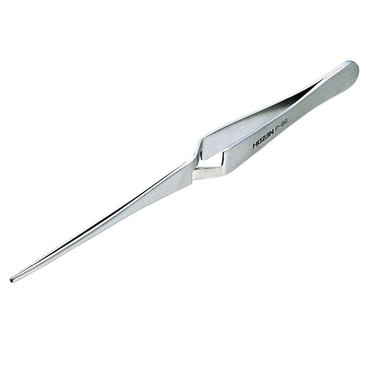 HOZAN P-89 Reverse Action Tweezers Stainless Steel SUS304 Strait Style 165mm NEW