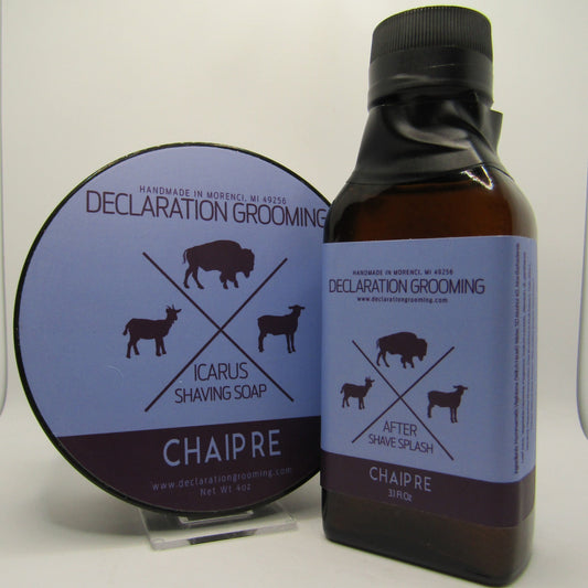 Chaipre Shaving Soap (Icarus) and Splash - by Declaration Grooming (Pre-Owned)