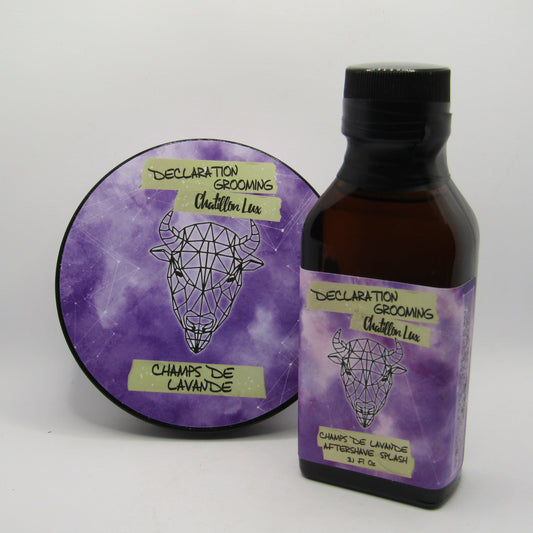 Champs de Lavande Shaving Soap (Milksteak) and Splash - by Declaration Grooming (Pre-Owned)