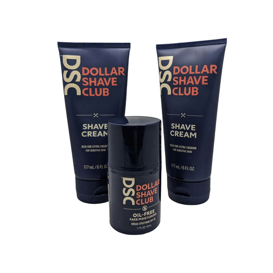 Sensitive Skin Shaving Creams & Face Moisturizer with SPF 30 - by Dollar Shave Club (Pre-Owned)