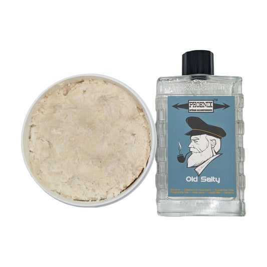 Old Salty Shaving Soap (CK-6) and Splash - by Phoenix Artisan Accoutrements (Pre-Owned)