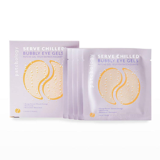 Patchology Served Chilled Bubbly Eye Gels Eye Masks 5 Pack