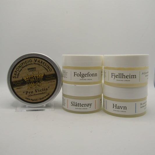 Shave Cream Sample Lot - by Fitjar (Pre-Owned)
