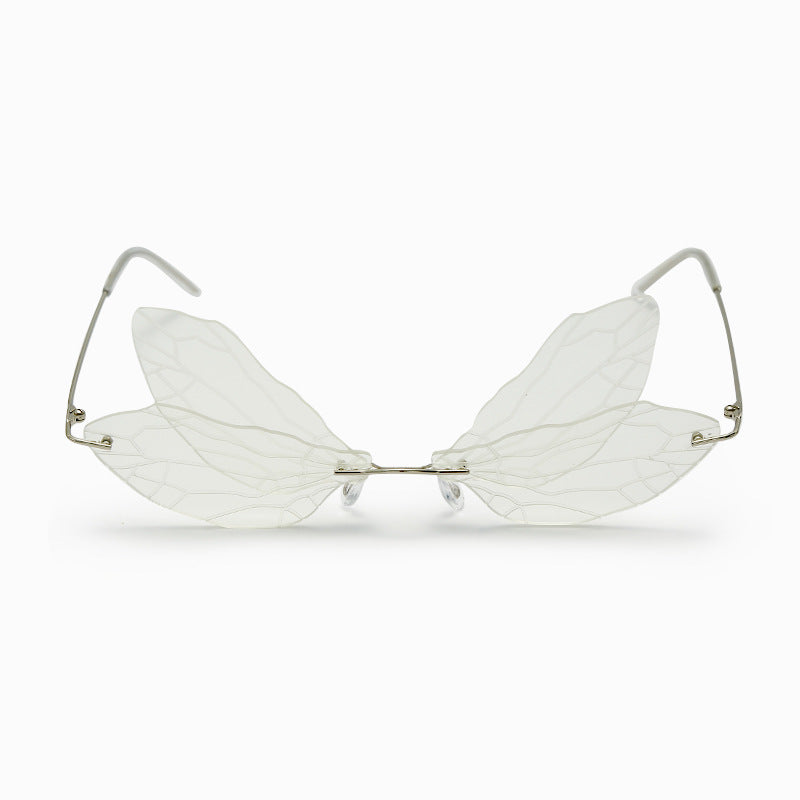 Dragonfly Sunglasses Vintage Punk Glasses Gifts for Her