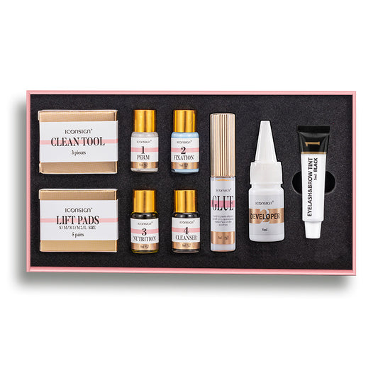 ICONSIGN Lash Lift EyeLash Eyebrow Dye Tint Kit Lashes Perm Set Brow Lamination Makeup Tools-International Shipping