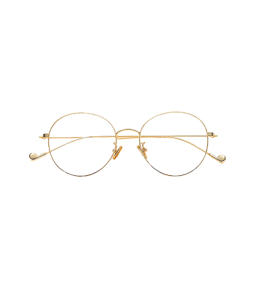 Extraordinary You Lee Na Eun Inspired Glasses 001 - ONE SIZE ONLY / Gold - Glasses