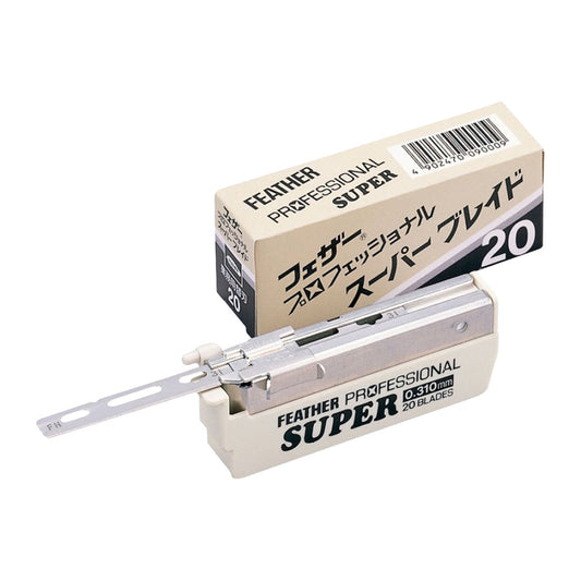 FEATHER Safety Razor Co Professional Super Blades (20)