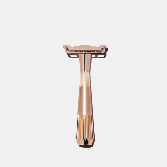 Leaf Shave Rose Gold Twig Safety Razor