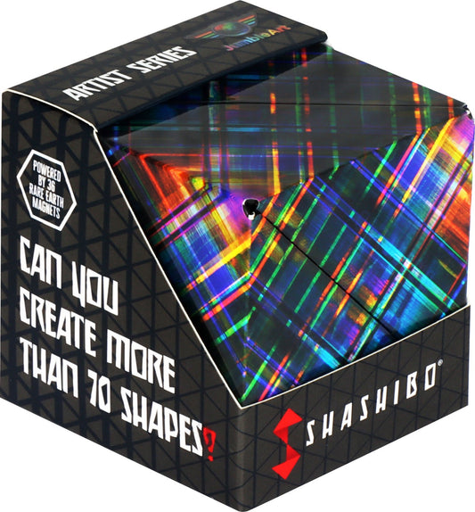 Shashibo Artist Series - Disco Plaid by Jumbie