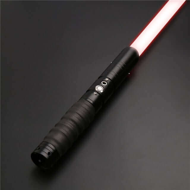 RGB Lightsaber with Heavy-Duty Metal Handle by Kidstoylover - 12 Color Options, 10 Sound Fonts, Force FX, Blaster Effects - Perfect Gift for Kids | Laser Sword Toy