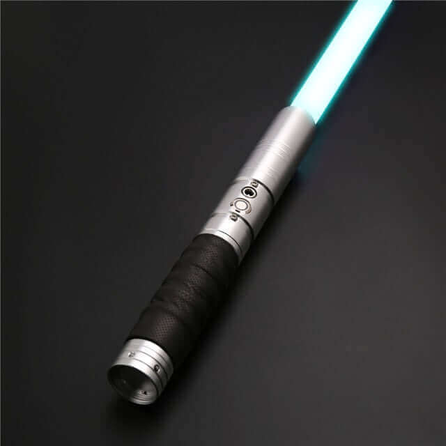 RGB Lightsaber with Heavy-Duty Metal Handle by Kidstoylover - 12 Color Options, 10 Sound Fonts, Force FX, Blaster Effects - Perfect Gift for Kids | Laser Sword Toy