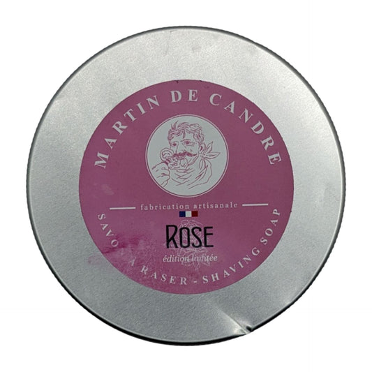 Rose Shaving Soap (200g) - by Martin de Candre (Pre-Owned)